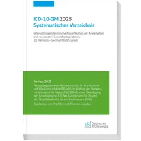 Deutscher Ärzteverlag ICD-10-GM 2025 Systematisches Verzeichnis