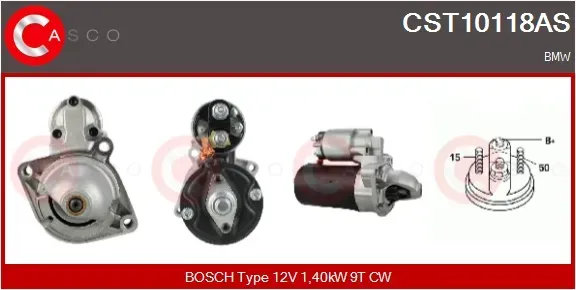 CASCO Starter cst10118as für BMW