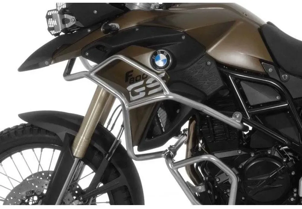 Touratech Bmw F700gs F800gs 2013 Onwards Rohrförmiger Motorschutz - Silver - One Size