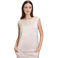 Betty & Co Blusentop mit Glanzeffekt in grau, |