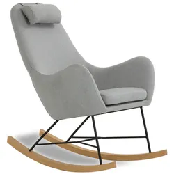 SalesFever Schaukelstuhl, Höhe: 99 cm, grau
