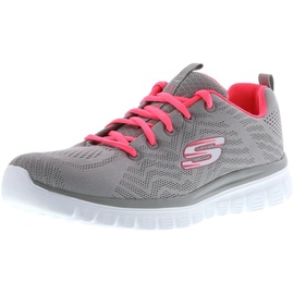 SKECHERS Graceful - Get Connected grey/coral 35