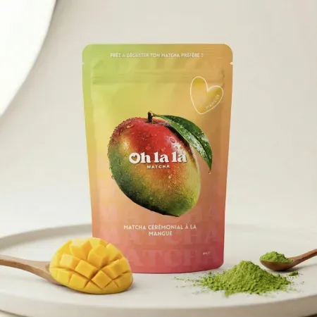 Oh La La Matcha Zeremoniell Mango Pulver 80g