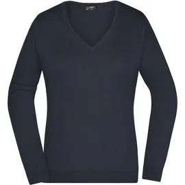 James & Nicholson V-Pullover Schwarz XXL