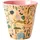 Rice Mittelgroßer Melamin Kinderbecher Fun Fair 250 ml Ø 9 cm, Höhe 9 cm, Pink/Rosa
