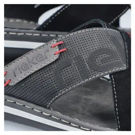 Rieker Pantolette Grau/Schwarz 40