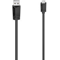 Hama USB 2.0 480 Mbit/s, 1,50 m Schwarz