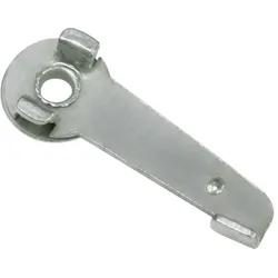 Gardinia Deckenträger Deckenträger für Aluminiumschiene 13 mm - 2 Stück inkl. Befestigungsmaterial