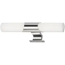 Brilo Spiegelleuchte 7 W 2700 K Silber 32 cm