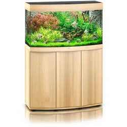 JUWEL Vision 180 LED Aquarium mit Unterschrank helles Holz