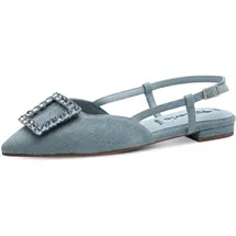 TAMARIS Sling Damen, Vegan Elegant blau,EU 39