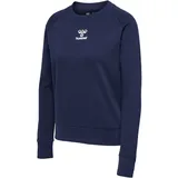 hummel Rundhalspullover Blau L
