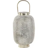 Beliani Laterne Lantau Metall Gold