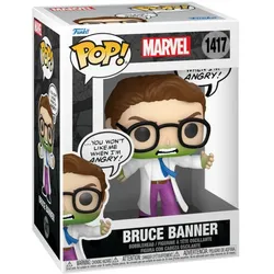 Funko - POP! - Marvel Comics - Bruce Banner "You Won't Like Me When I'm Angry" Vinyl