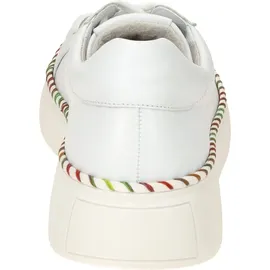 Gabor Plateau Schnürschuhe in Weiß 40 EU - Gr.: