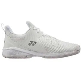 Yonex Power Cushion Sonicage 3 Allcourt-schuhe - White / Silver - EU 40