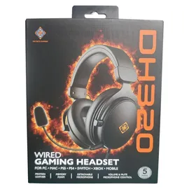deltaco Gaming Proteinleder,3,5-mm-Anschluss schwarz