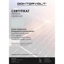 Doktorvolt 4432 Anschlusskasten 21 cm x 14,2 cm x 10 cm