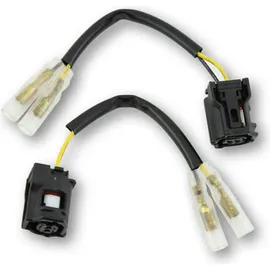 PROTECH Blinkeradapterkabel (Paar) für diverse Yamaha Modelle Schwarz schwarz