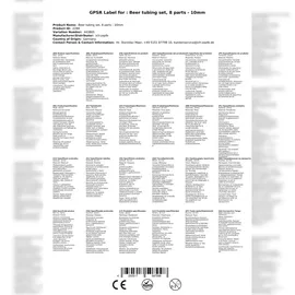 ich-zapfe.de Bierschlauchtüllenset, 8 Teile - 10mm