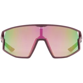 Uvex Skyryse Sonnenbrille Burgundy Matt/Mirror Rose