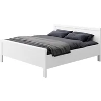 Priess Einzelbett PRIESS "Arnsberg", weiß (lichtweiß), B:188cm L:208cm, Betten,