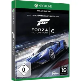 Forza Motorsport 6 - Ten Year Anniversary Edition (USK) (Xbox One)