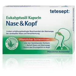 TETESEPT Eukalyptusöl Kapseln Nase & Kopf 20 St