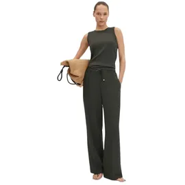 Someday Cevil Ease Wide Leg Hosen Midnight Olive 38