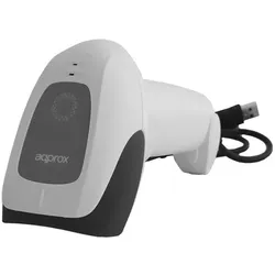 Approx Appls11Aswh 1D Usb Barcode Scanner Manual Or Automatic Trigger Visible Laser Barcode Indicator Led And Beeper With Bracket