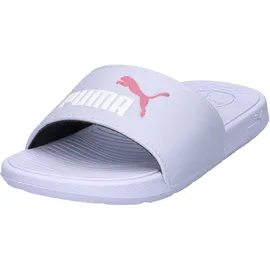 Puma COOL CAT 2.0 PS Unisex Schiebe-Sandalen, Cool Weather-PUMA White-Magic Rose - 31 EU