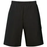 TRIGEMA Jerseyhose TRIGEMA "TRIGEMA Cargo-Bermuda aus 100% Baumwolle", Damen, Gr. M, US-Größen, schwarz, 100% Baumwolle, Hosen Jerseyhose