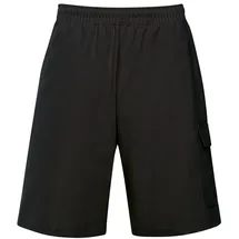 TRIGEMA Jerseyhose TRIGEMA "TRIGEMA Cargo-Bermuda aus 100% Baumwolle", Damen, Gr. M, US-Größen, schwarz, 100% Baumwolle, Hosen Jerseyhose