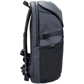 Trust Jersey Rucksack für den Alltag für Notebooks bis zu 17 Zoll, Schwarz
