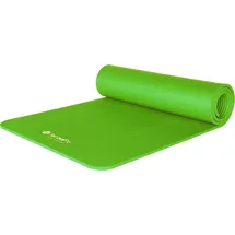 forzafit Yogamatte mit Tragegurt - Extra dick 10 mm - Grün