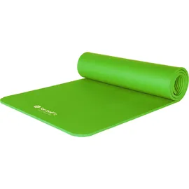 forzafit Yogamatte mit Tragegurt - Extra dick 10 mm - Grün