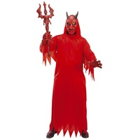 Widmann Teufel (Maske mit Kapuze, Kostüm, Hände)