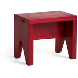 HAY Hocker Manolito Holz 30 x 25 x 19 cm Rot