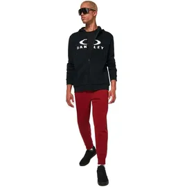OAKLEY Bark Full Zip Hoodie Herren Schwarz/Weiß XL
