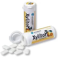 miradent Xylitol Chewing Gum Frucht