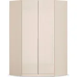 OTTO home Eckschrank AGORDO 117 x 229 x 117 cm Beige