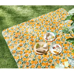 Tchibo - XL-Picknickdecke - orange