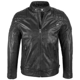 Rock Creek Lederjacke schwarz 2XL