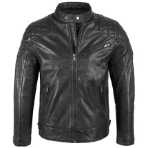 Rock Creek Lederjacke schwarz 2XL