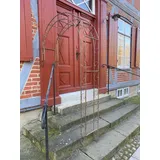 KUHEIGA Wand - Rosenbogen Rost 12mm Massiveisen! B: 120cm Wandrosenbogen