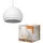 LEDVANCE Decor 1-flg. 60 cm rund weiß Metall