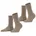 Uni 2 Paar Braun 39-42