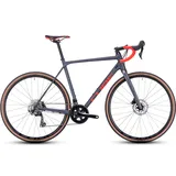 Cube Cross Race Pro grey ́n ́red 2024