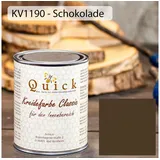 Antikas Kreidefarbe Kreidefarbe Shabby Chic Nostalgie Landhaus Vintage - Schokolade - 1L