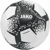Jako Performance 32 Panel Fußball Trainingsball mit Hybrid-Technologie und FIFA Basic Zertifikat weiß/schwarz/steingrau 4